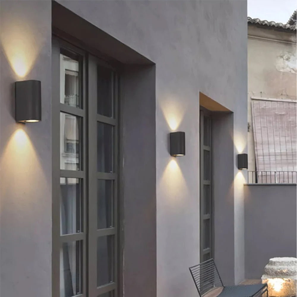 Sleek LED Wall Lamp – Waterproof Dual Light Outdoor Wall Sconce for Indoor Use 4