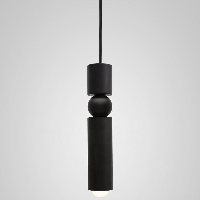 Slim Cylinder Pendant Light Clear Glass Dimmable Metal Nordic Ceiling Lamp Home Decor Stack Clear 0