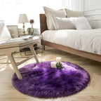 Soft Plush Area Rug Non-Slip Rubber Backed Velvet 4
