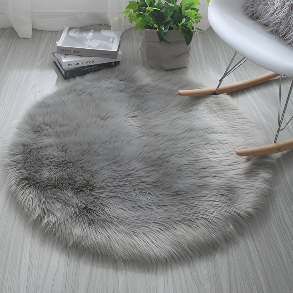 Soft Plush Area Rug Non-Slip Rubber Backed Velvet 6