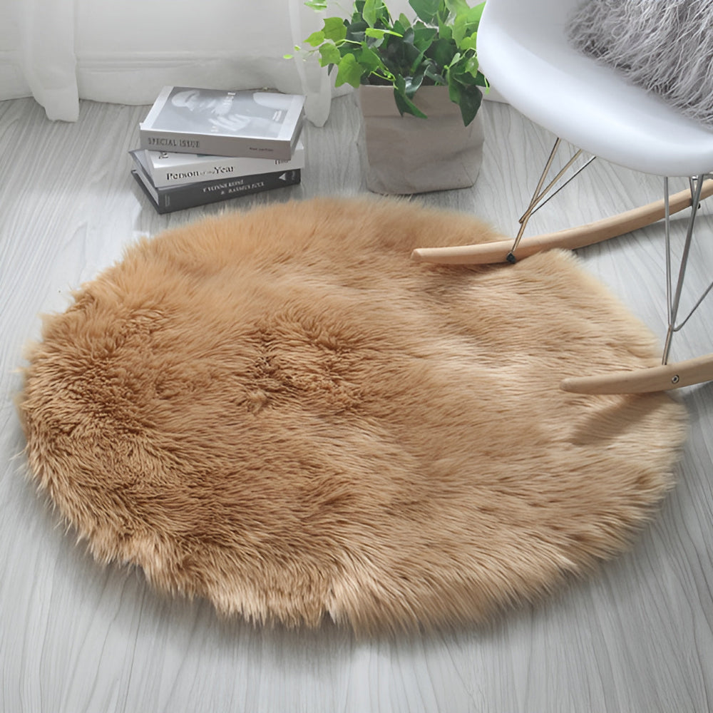 Soft Plush Area Rug Non-Slip Rubber Backed Velvet 8