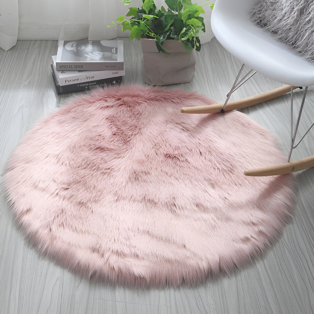 Soft Plush Area Rug Non-Slip Rubber Backed Velvet 9