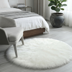 Soft Plush Area Rug Non-Slip Rubber Backed Velvet 99