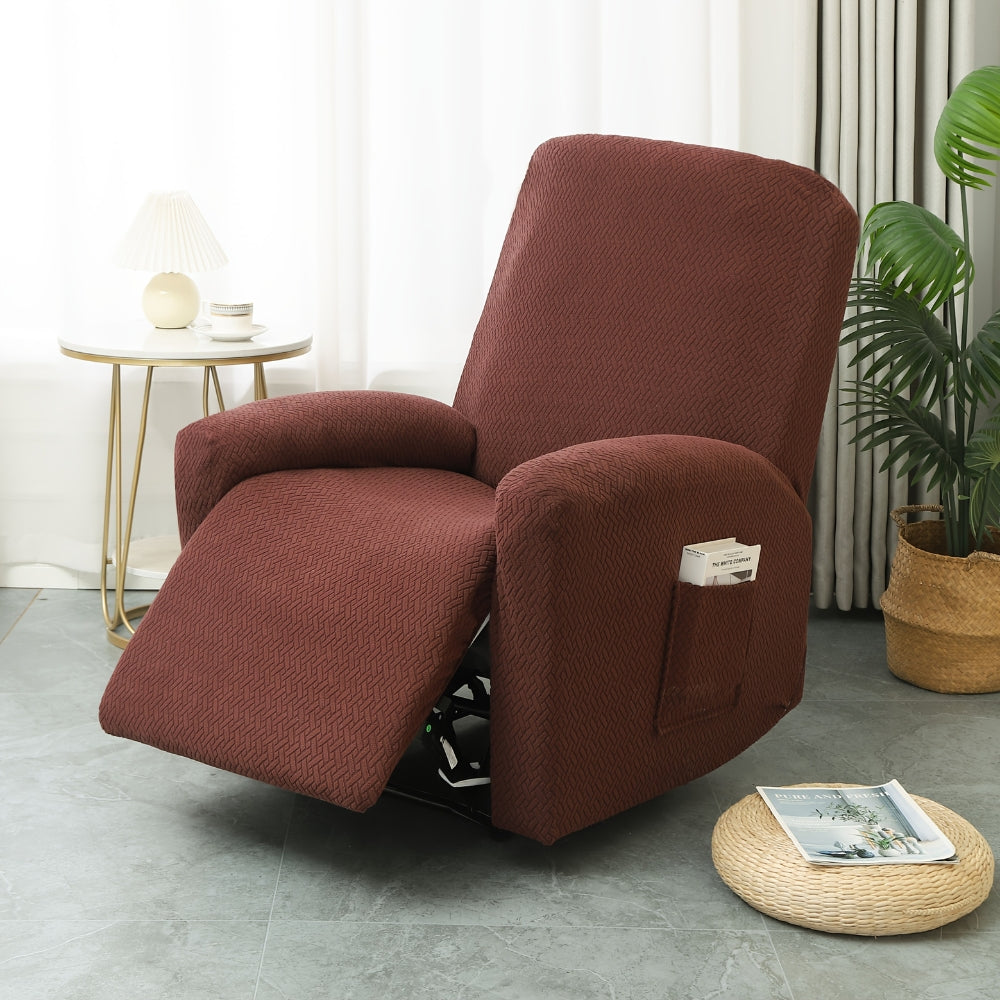 Soft Touch Fitted Recliner Chair Cover Microfibre Blend 3
