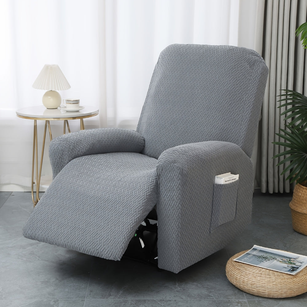 Soft Touch Fitted Recliner Chair Cover Microfibre Blend 5