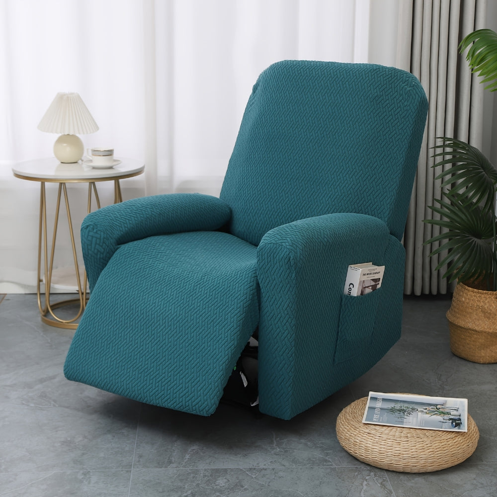 Soft Touch Fitted Recliner Chair Cover Microfibre Blend 7