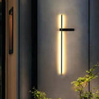 Solar-Powered Waterproof Outdoor Wall Lamp – Elegant Exterior Wall Lights for Garden Illumination 0