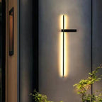 Solar-Powered Waterproof Outdoor Wall Lamp – Elegant Exterior Wall Lights for Garden Illumination 6