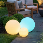 Solar-Powered Waterproof Spherical LED Outdoor Light – Modern Solar Garden Lights for Patios and Lawns 15