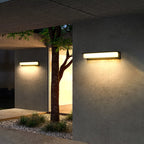 Solar Outdoor Wall Lamp - Eco-Friendly LED Wall Light, Weatherproof Modern Design 2