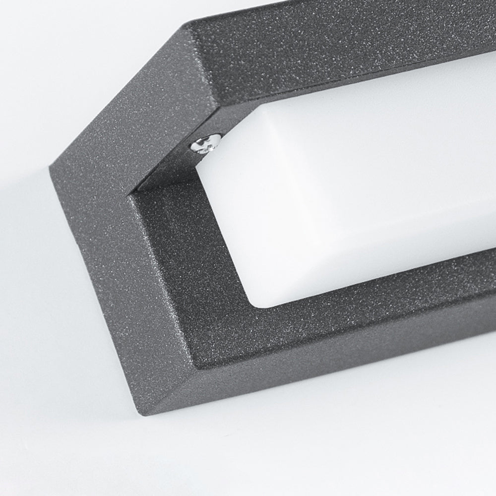 Solar Outdoor Wall Lamp - Eco-Friendly LED Wall Light, Weatherproof Modern Design 4