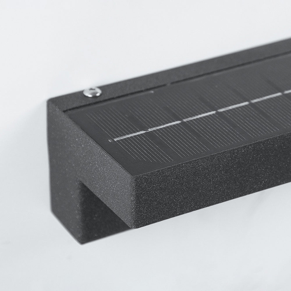 Solar Outdoor Wall Lamp - Eco-Friendly LED Wall Light, Weatherproof Modern Design 5