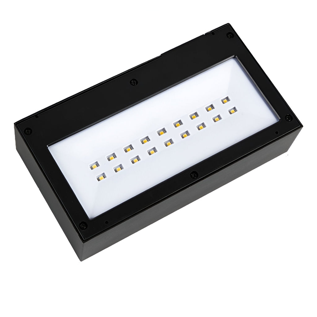 Solar Outdoor Wall Lamp with Adjustable Brightness – IP65 Waterproof Modern Exterior Wall Light 2