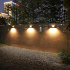 Solar Outdoor Wall Lamp with Adjustable Brightness – IP65 Waterproof Modern Exterior Wall Light 5