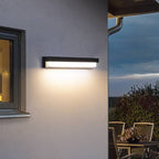 Solar Outdoor Wall Light with Motion Sensor – Durable Black Bronze Finish 2