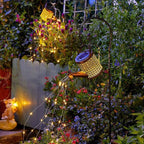 Solar Powered Outdoor Lantern with LED Lights – Weather Resistant Garden Decoration 1