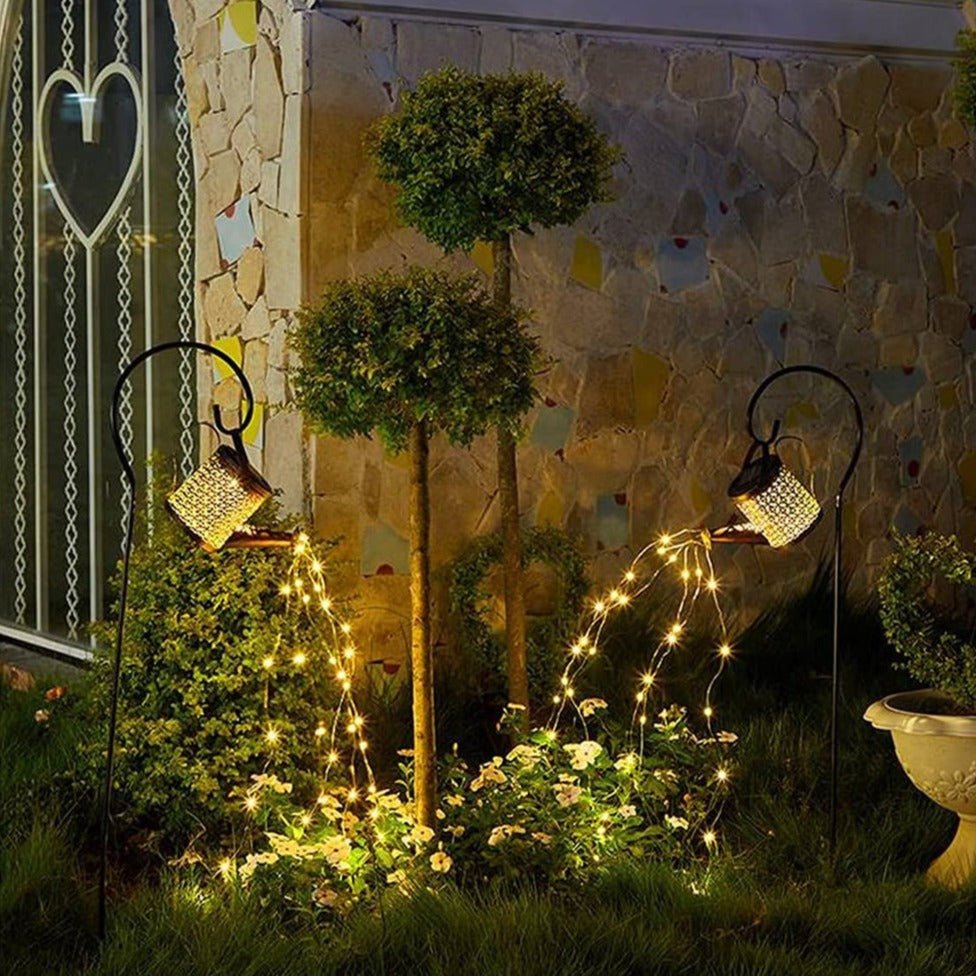 Solar Powered Outdoor Lantern with LED Lights – Weather Resistant Garden Decoration 3