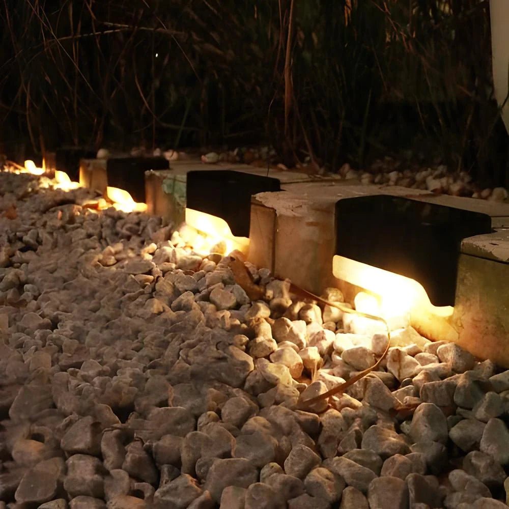 Solar Step Lights Outdoor with Automatic Dusk Sensor – Weather-Resistant Garden Lighting for Effortless Illumination 4