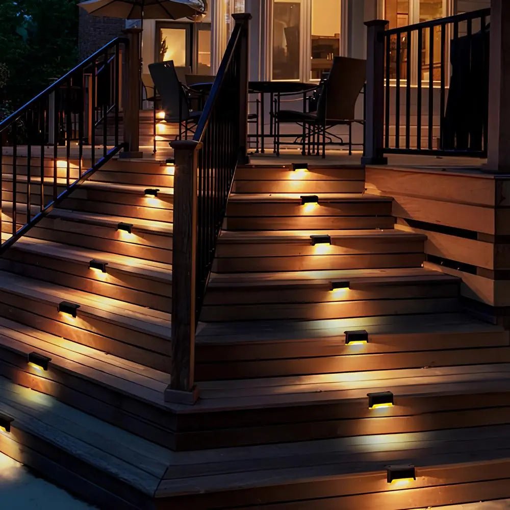 Solar Step Lights Outdoor with Automatic Dusk Sensor – Weather-Resistant Garden Lighting for Effortless Illumination 6
