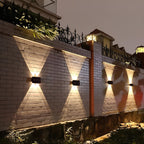 Solar Wall Sconce Outdoor Light with Dual Modes – Eco-Friendly LED Garden Lighting 2