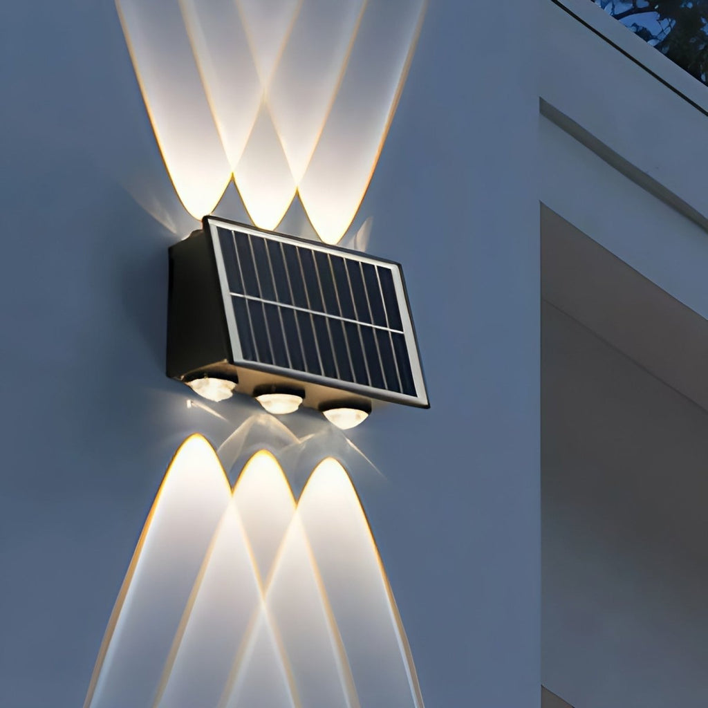 Solar Wall Sconce Outdoor Light with Dual Modes – Eco-Friendly LED Garden Lighting 5