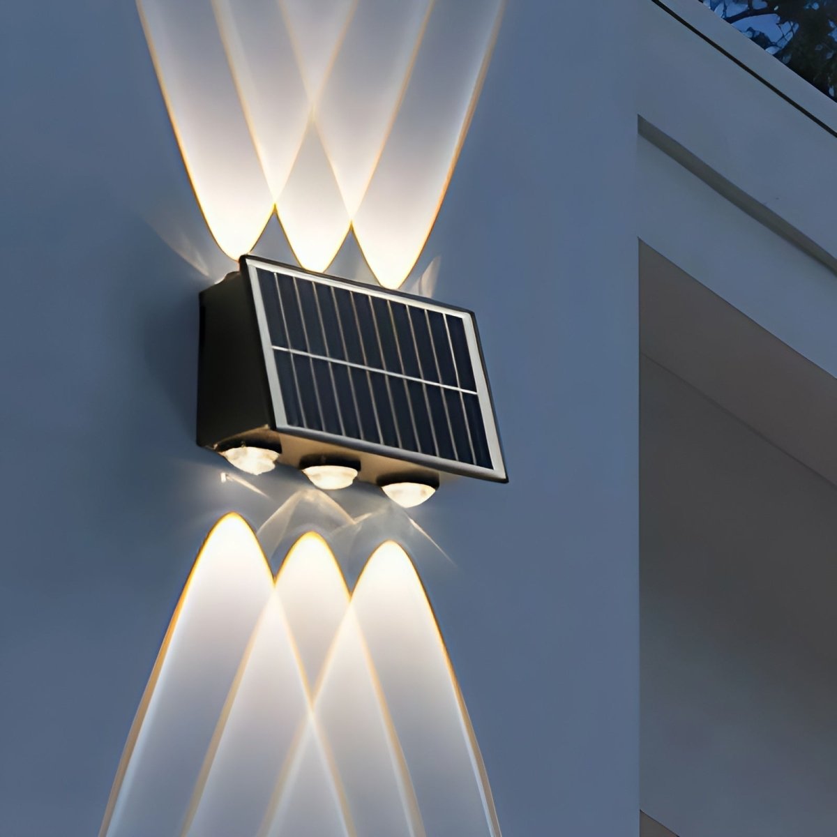 Solar Wall Sconce Outdoor Light with Dual Modes – Eco-Friendly LED Garden Lighting 5