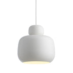 Stacked Stone Pendant Light Painted Metal Round Colorful Ceiling Lamp Home Decor Stack Clear 3
