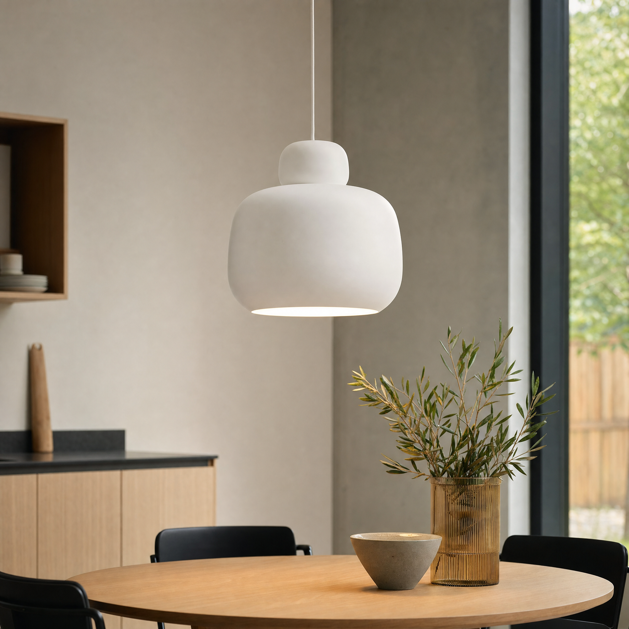 Stacked Stone Pendant Light Painted Metal Round Colorful Ceiling Lamp Home Decor Stack Clear 95