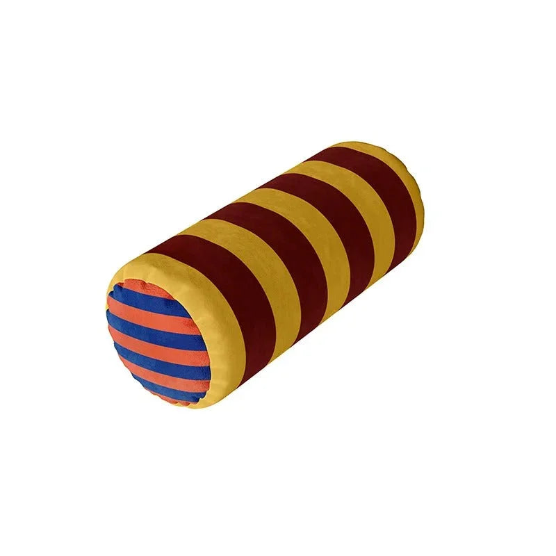 Striped Soft Touch Cushion Cover Soft Fabric Colorful 0