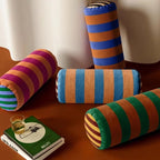 Striped Soft Touch Cushion Cover Soft Fabric Colorful 1