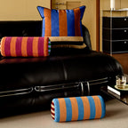 Striped Soft Touch Cushion Cover Soft Fabric Colorful 4
