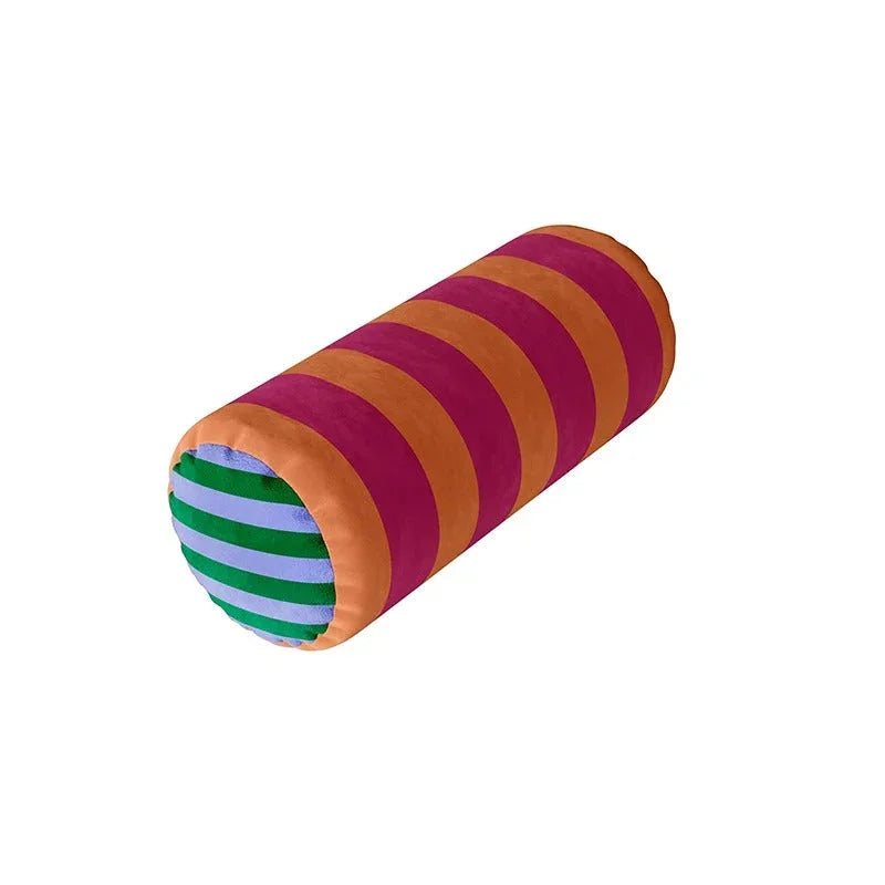 Striped Soft Touch Cushion Cover Soft Fabric Colorful 8