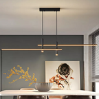 Stylish Adjustable Hanging Lamp – Modern Minimalist Pendant Light for Dining Room, Dimmable and Customizable Height 3