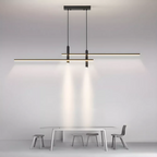 Stylish Adjustable Hanging Lamp – Modern Minimalist Pendant Light for Dining Room, Dimmable and Customizable Height 4