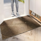 Stylish Anti-Slip PVC Doormat with Geometric Design – Durable Outdoor Front Door Mat for Safe Entrance 6