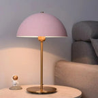 Stylish Golden Mushroom LED Desk Lamp – Modern Small Table Lamp for Cozy Bedroom Ambiance 2