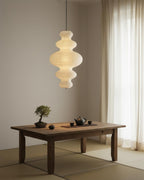 Stylish Plug-In Pendant Light with Rice Paper Shade – 47cm Diameter for Kitchen Pendant Lighting 6