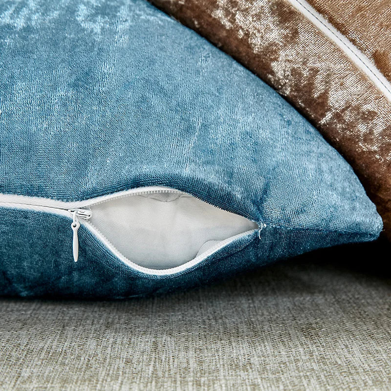 Super Soft Velor Decorative Cushion Cover 60x60 cm – Elegant Throw Cushion for Sofa and Living Room 4