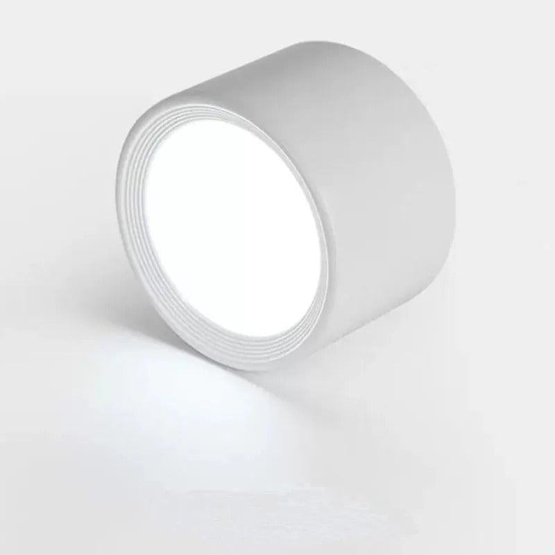 Surface Mounted LED Downlight – Adjustable Light Temperature, Black Finish, 120° Beam Angle 0