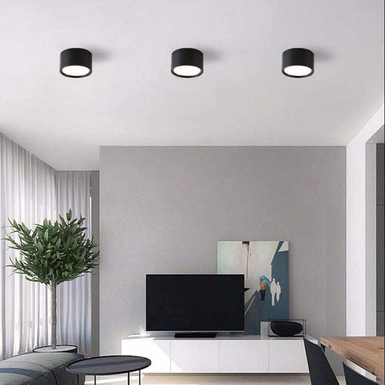 Surface Mounted LED Downlight – Adjustable Light Temperature, Black Finish, 120° Beam Angle 8