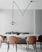 Swing Arm Pendant Light Adjustable Counterweight Dining Ceiling Lamp 6