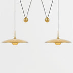 Swing Arm Pendant Light Adjustable Counterweight Dining Ceiling Lamp 9
