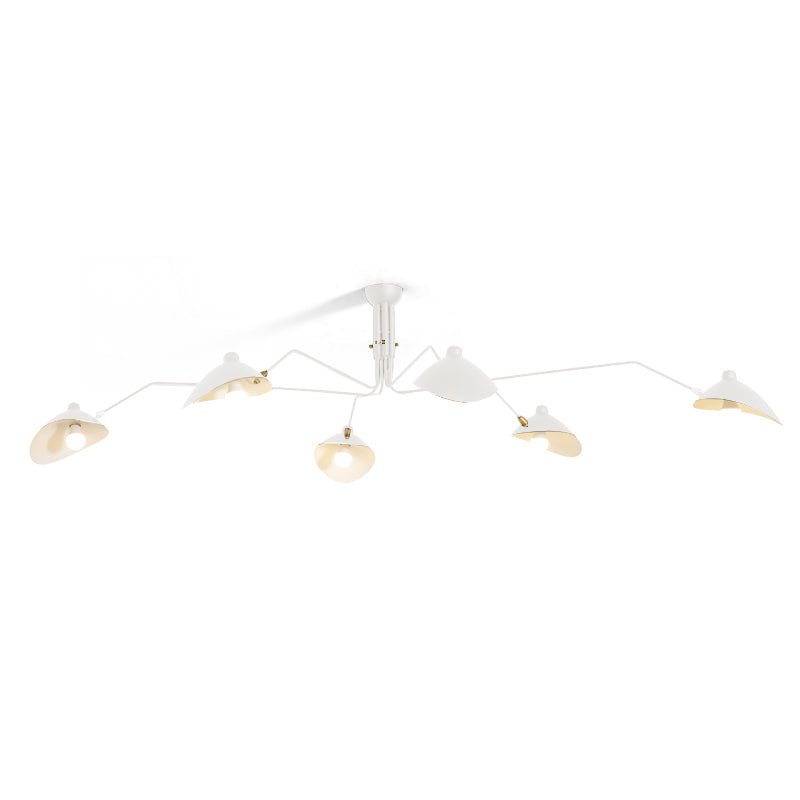 Three Arm Ceiling Lamp – Sculptural Metal Ceiling Light Fixture for Elegant Indoor Lighting 9