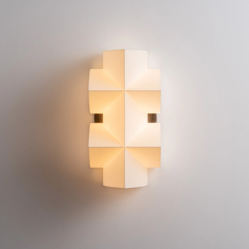 Totemic Design LED Wall Sconce in Brushed Bronze Finish  

Totemic LED Wall Sconce Lighting with Unique Shapes  

Unique Totemic Wall Sconce Lighting in Brushed Bronze 10