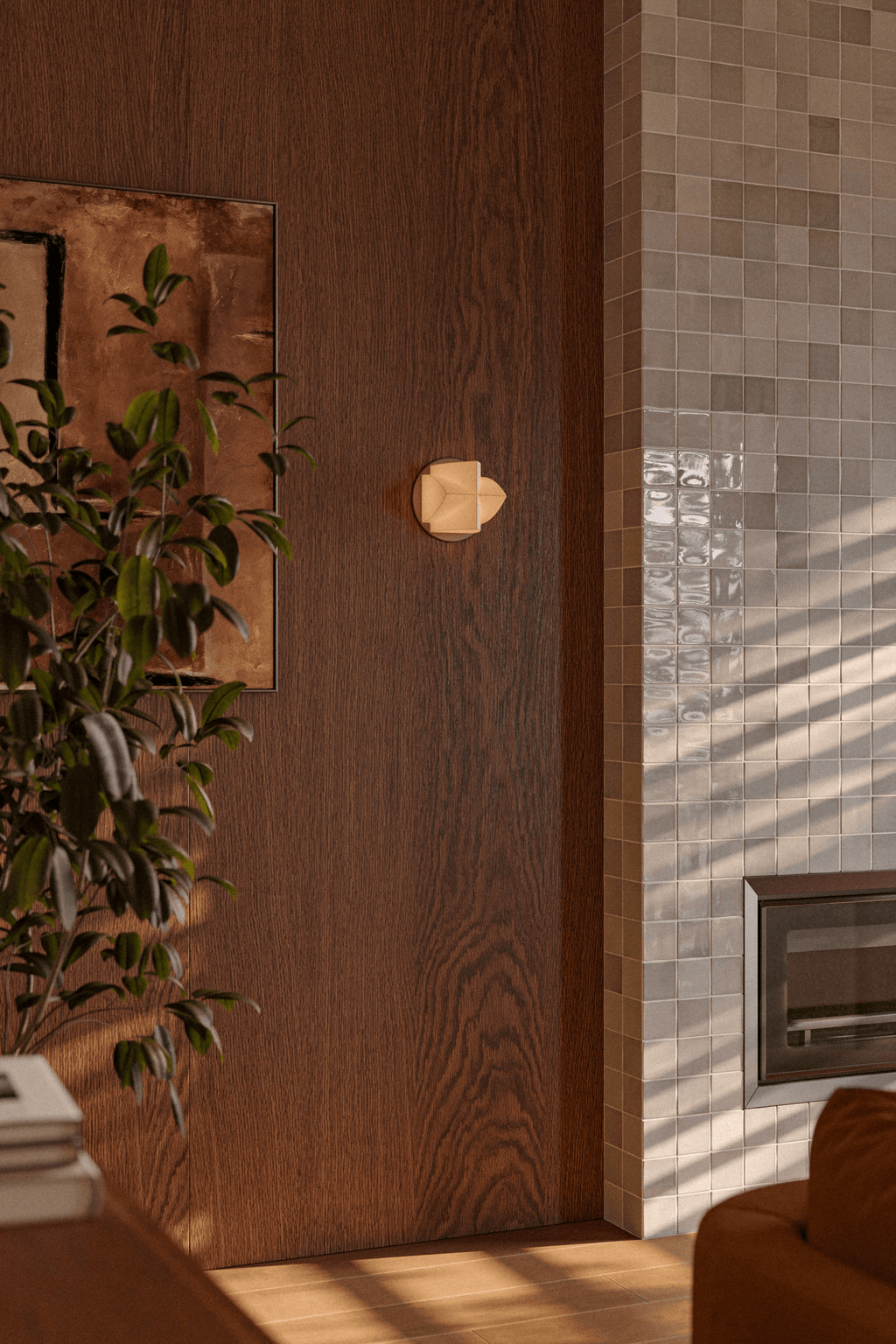 Totemic Design LED Wall Sconce in Brushed Bronze Finish  

Totemic LED Wall Sconce Lighting with Unique Shapes  

Unique Totemic Wall Sconce Lighting in Brushed Bronze 8