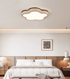 Travertine Flush Mount Ceiling Light with Integrated LED – Modern Design 4