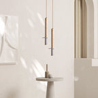 Travertine Pendant Light with Adjustable Height for Modern Kitchens 6