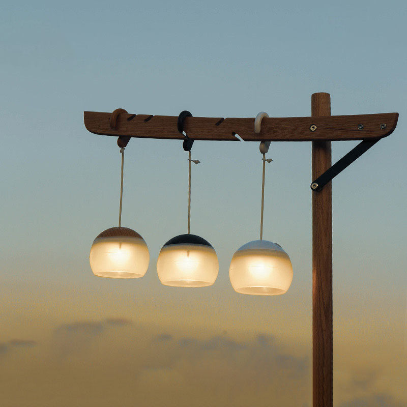 USB Rechargeable LED Camping Lantern with 500 Lumens – Modern Design for Outdoor Use 2