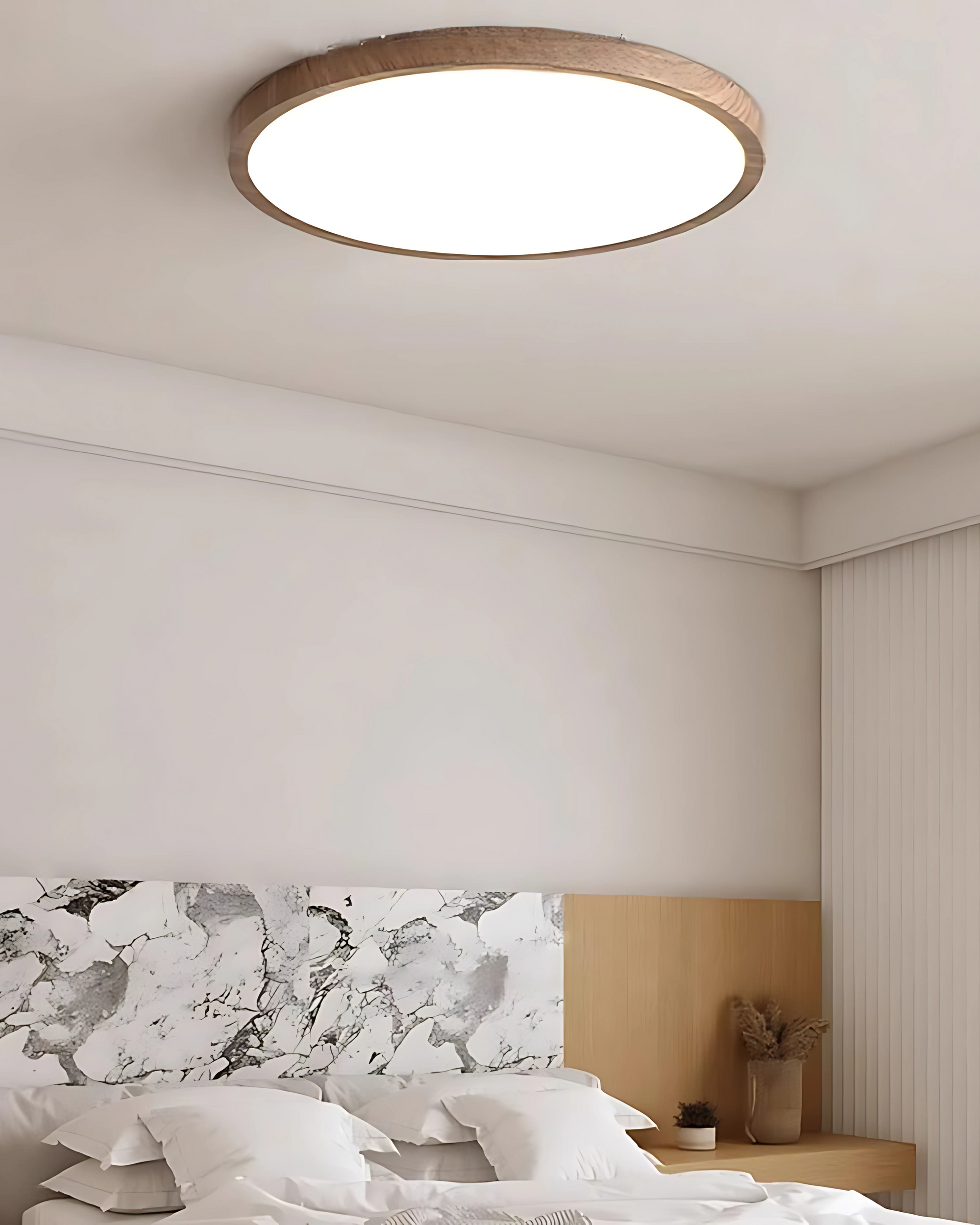 Ultra-Slim LED Ceiling Light Fixture – Modern Flush Mount Design for Elegant Illumination 3