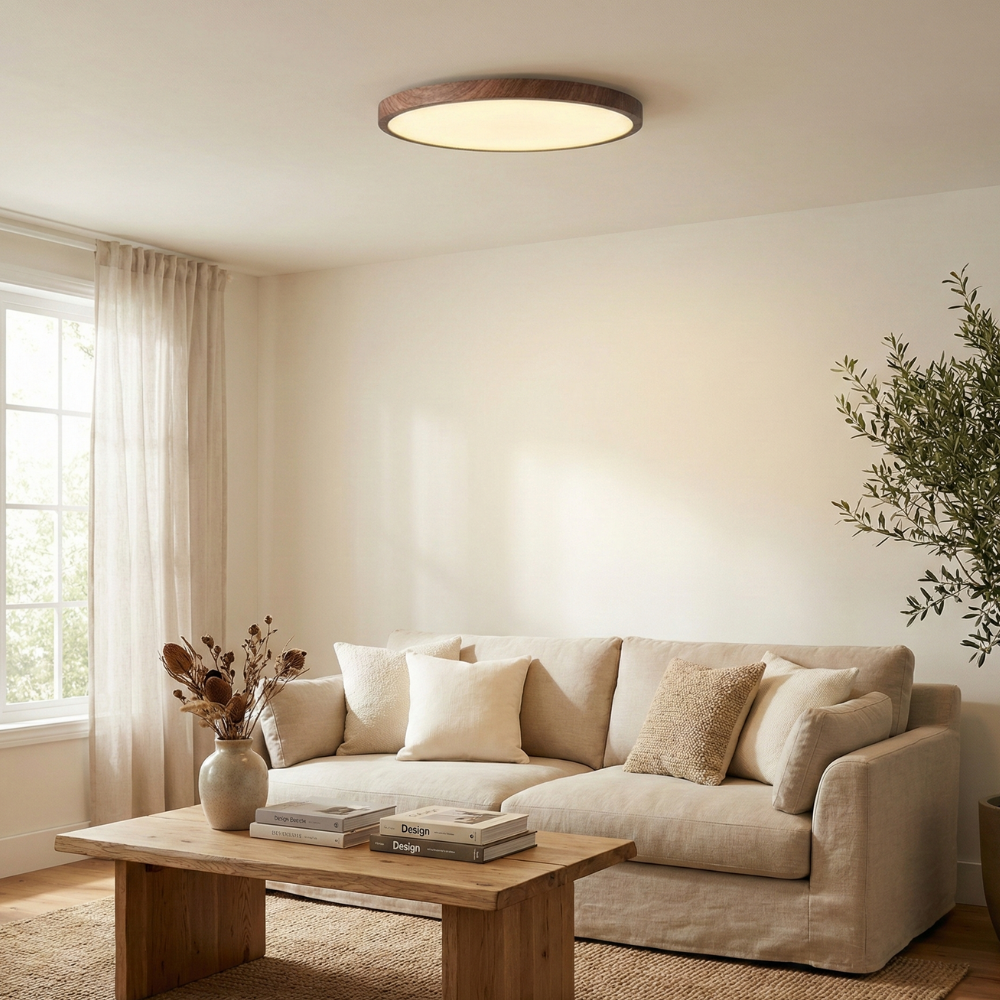 Ultra-Slim LED Ceiling Light Fixture – Modern Flush Mount Design for Elegant Illumination 9